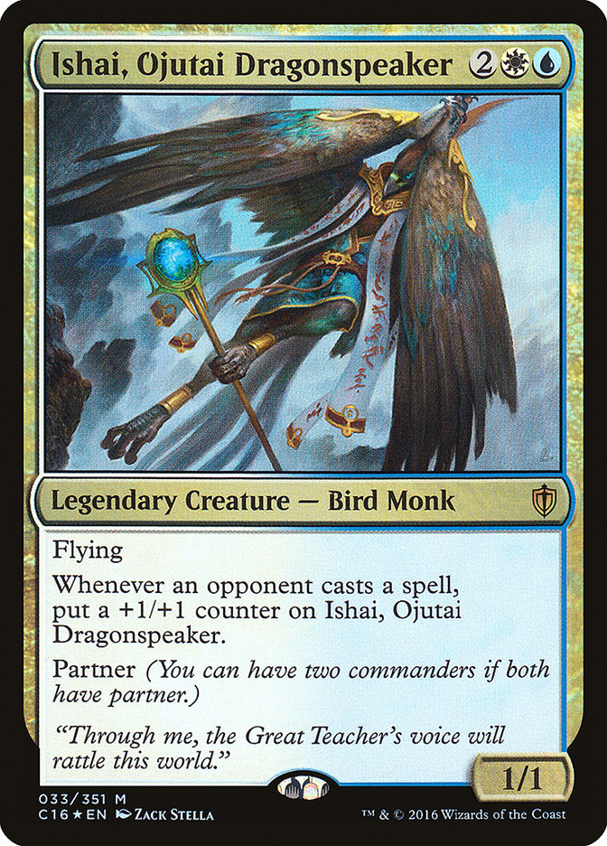 Ishai, Ojutai Dragonspeaker [Commander 2016] | Webway Games