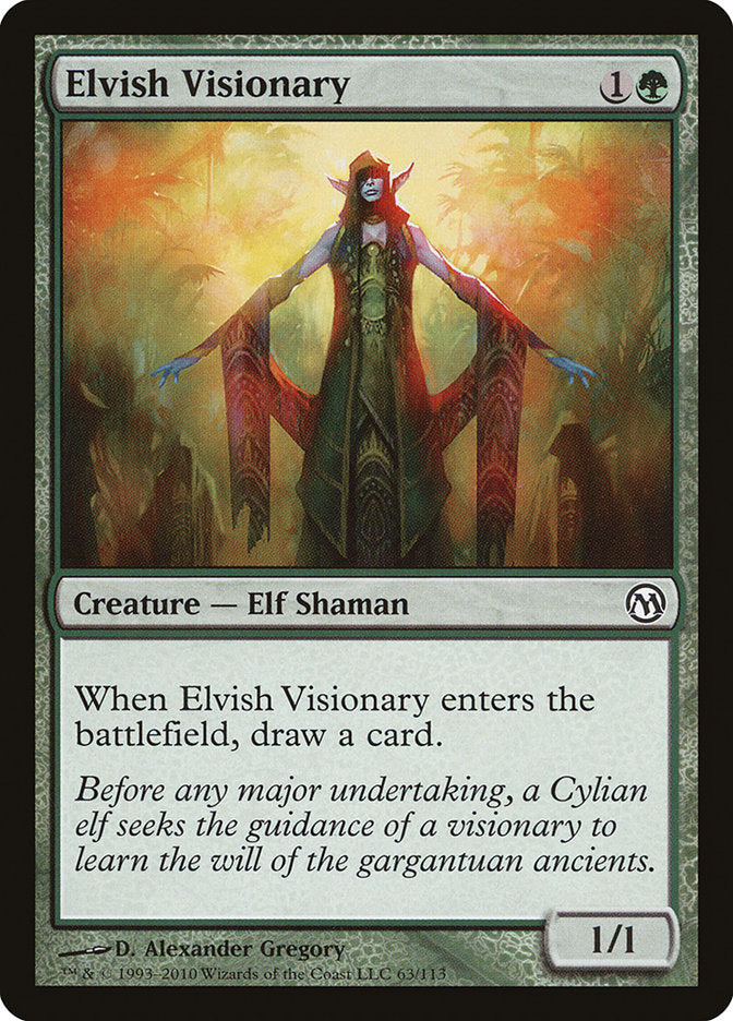 Elvish Visionary [Duels of the Planeswalkers] | Webway Games