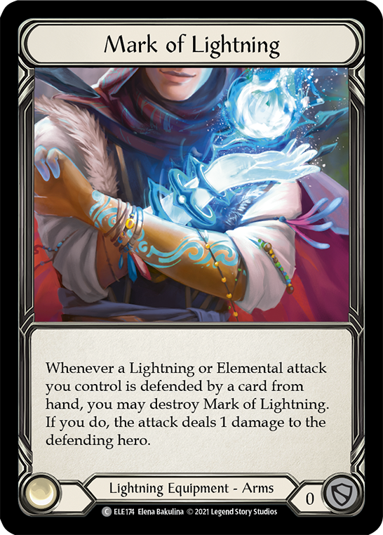 Mark of Lightning [ELE174] (Tales of Aria)  1st Edition Normal | Webway Games