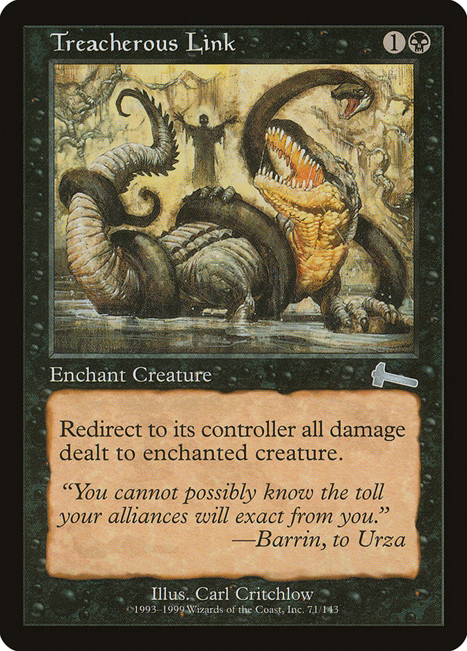 Treacherous Link [Urza's Legacy] | Webway Games