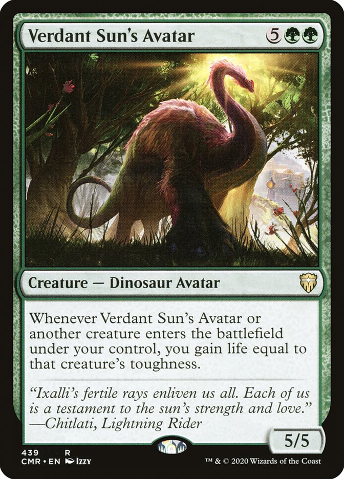 Verdant Sun's Avatar [Commander Legends] | Webway Games