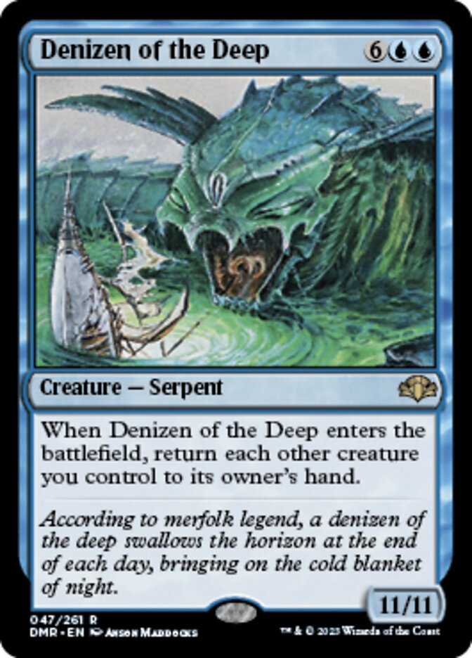 Denizen of the Deep [Dominaria Remastered] | Webway Games