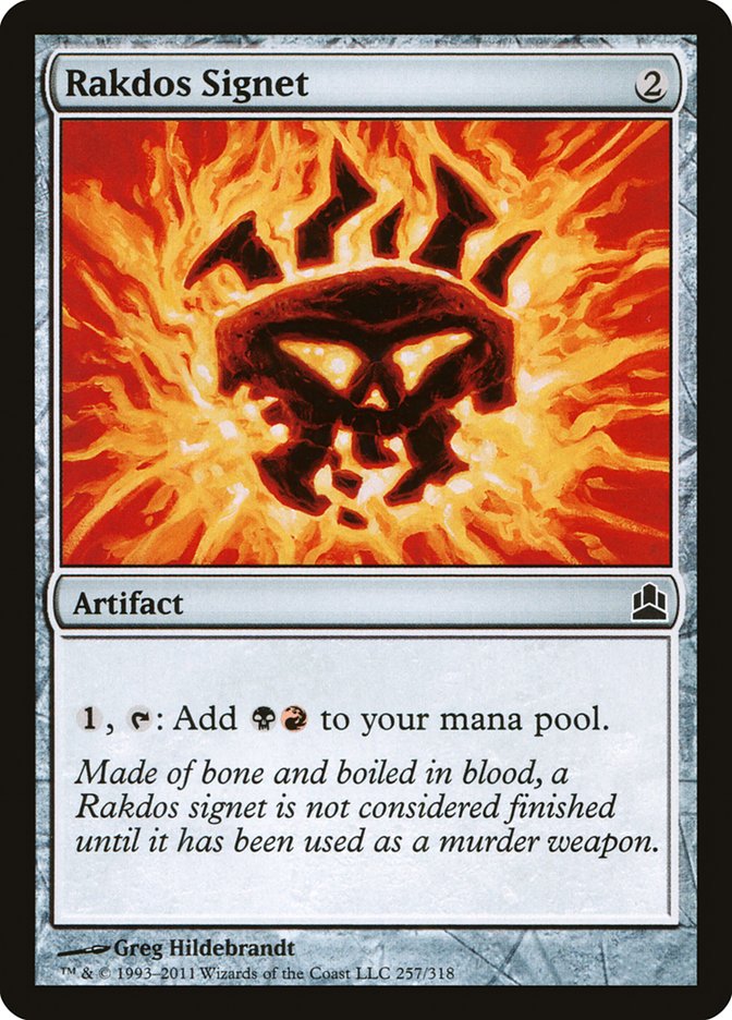 Rakdos Signet [Commander 2011] | Webway Games