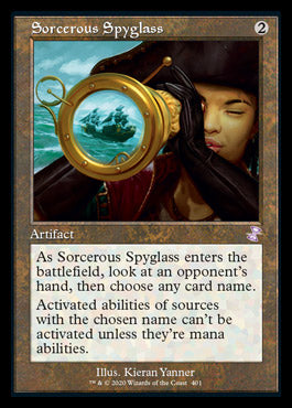 Sorcerous Spyglass (Timeshifted) [Time Spiral Remastered] | Webway Games