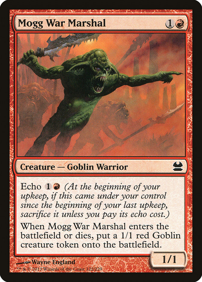 Mogg War Marshal [Modern Masters] | Webway Games