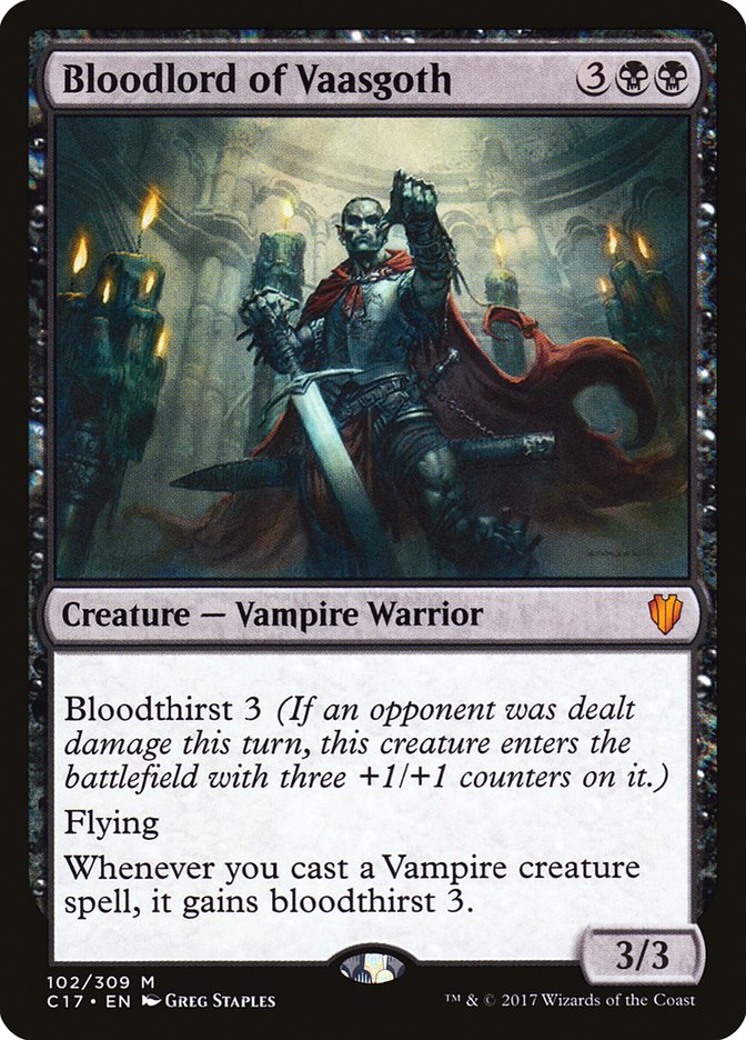 Bloodlord of Vaasgoth [Commander 2017] | Webway Games