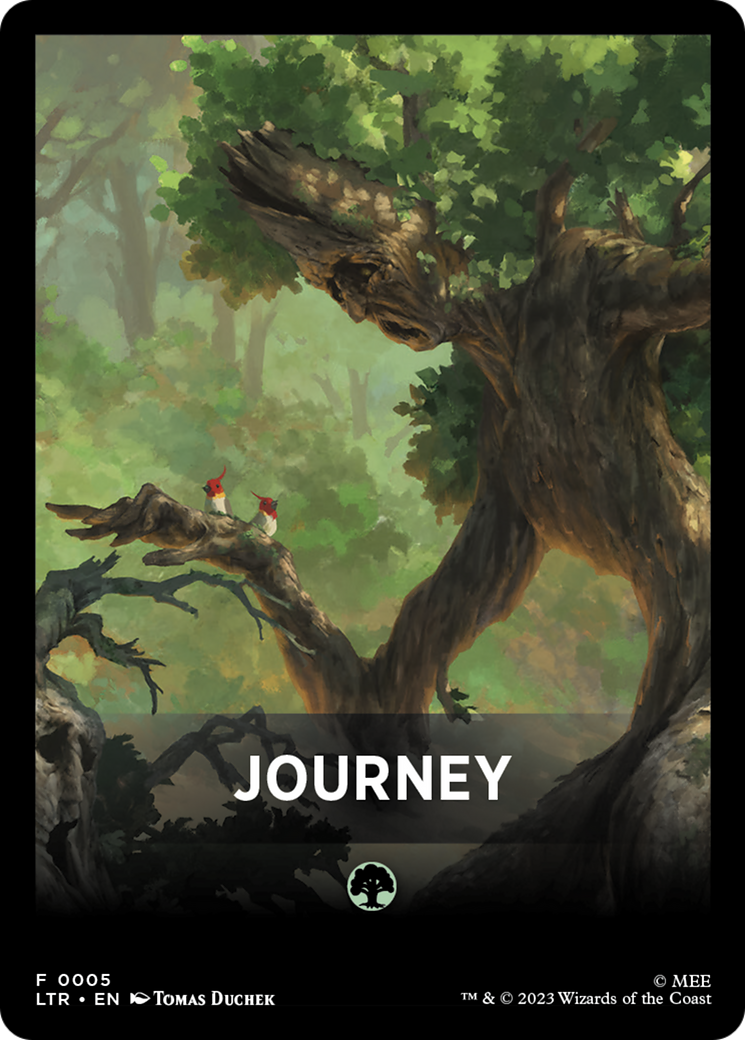 Journey Theme Card [The Lord of the Rings: Tales of Middle-Earth Tokens] | Webway Games