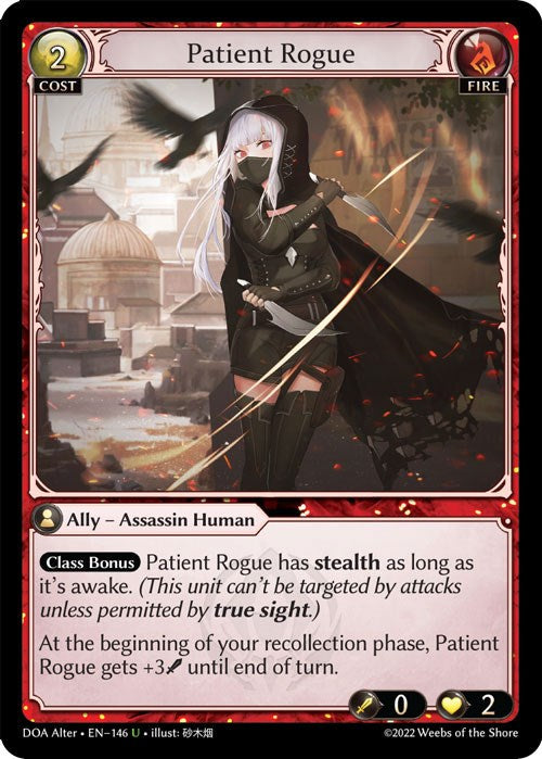 Patient Rogue (146) [Dawn of Ashes: Alter Edition] | Webway Games