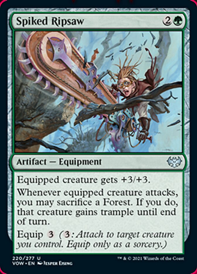 Spiked Ripsaw [Innistrad: Crimson Vow] | Webway Games