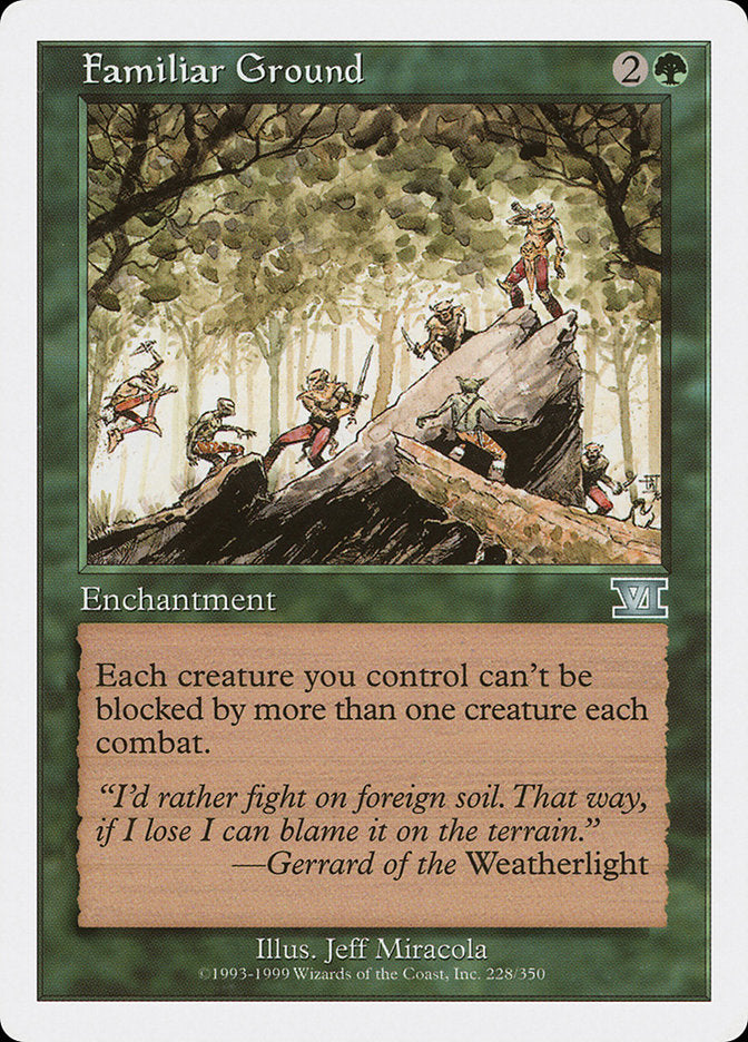 Familiar Ground [Classic Sixth Edition] | Webway Games