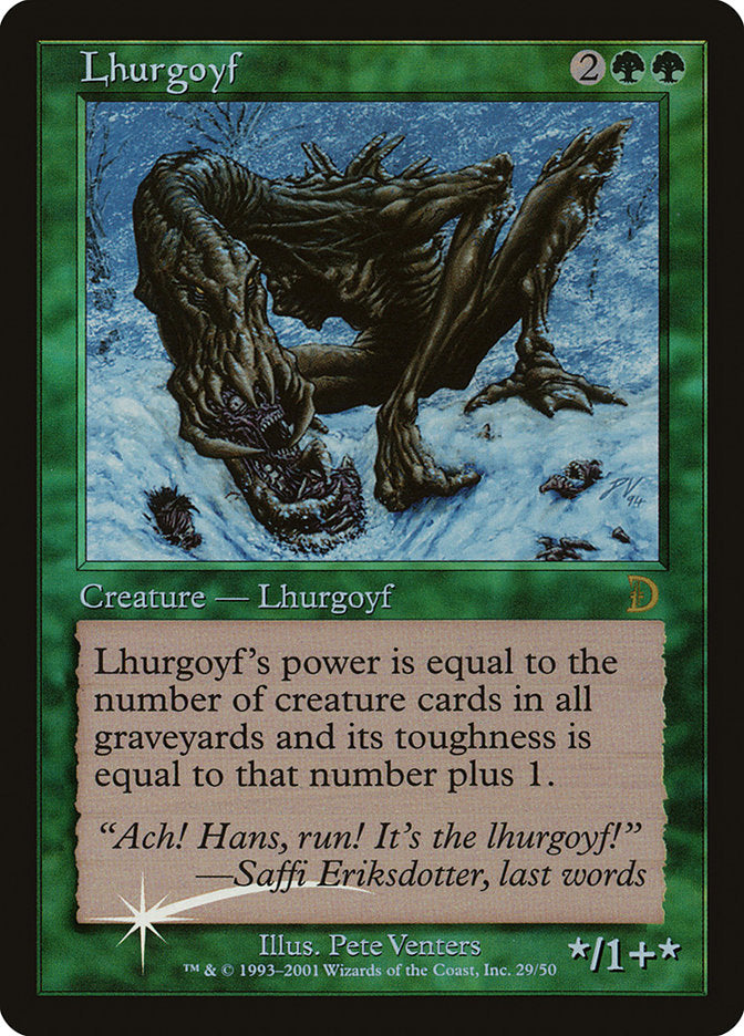 Lhurgoyf [Deckmasters] | Webway Games