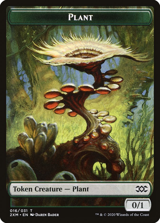 Plant Token [Double Masters] | Webway Games
