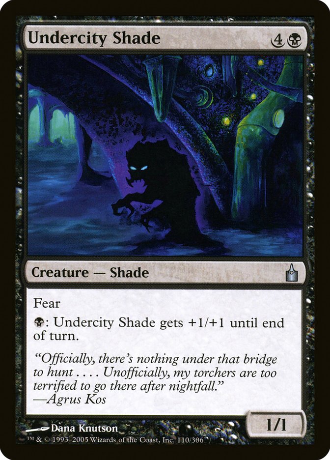Undercity Shade [Ravnica: City of Guilds] | Webway Games