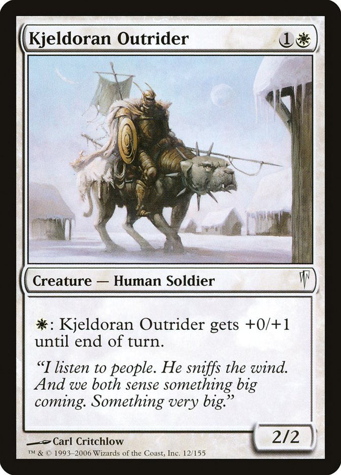 Kjeldoran Outrider [Coldsnap] | Webway Games
