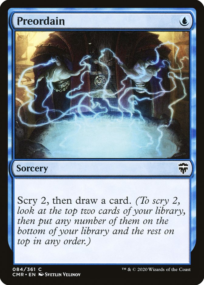 Preordain [Commander Legends] | Webway Games