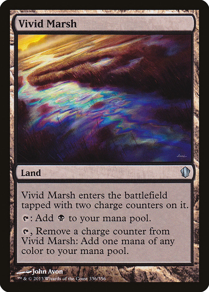 Vivid Marsh [Commander 2013] | Webway Games