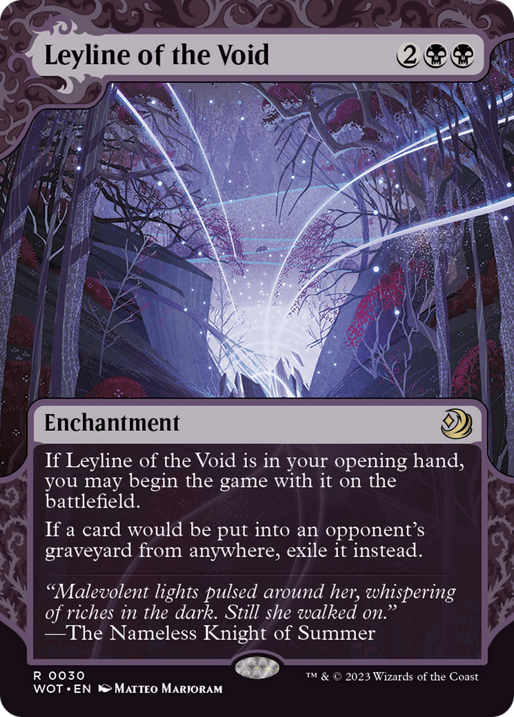 Leyline of the Void [Wilds of Eldraine: Enchanting Tales] | Webway Games