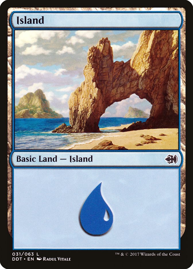 Island (#31) [Duel Decks: Merfolk vs. Goblins] | Webway Games