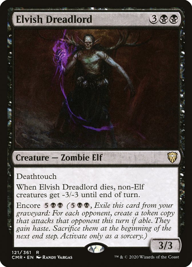 Elvish Dreadlord [Commander Legends] | Webway Games