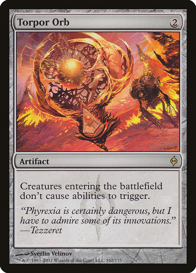 Torpor Orb [New Phyrexia] | Webway Games