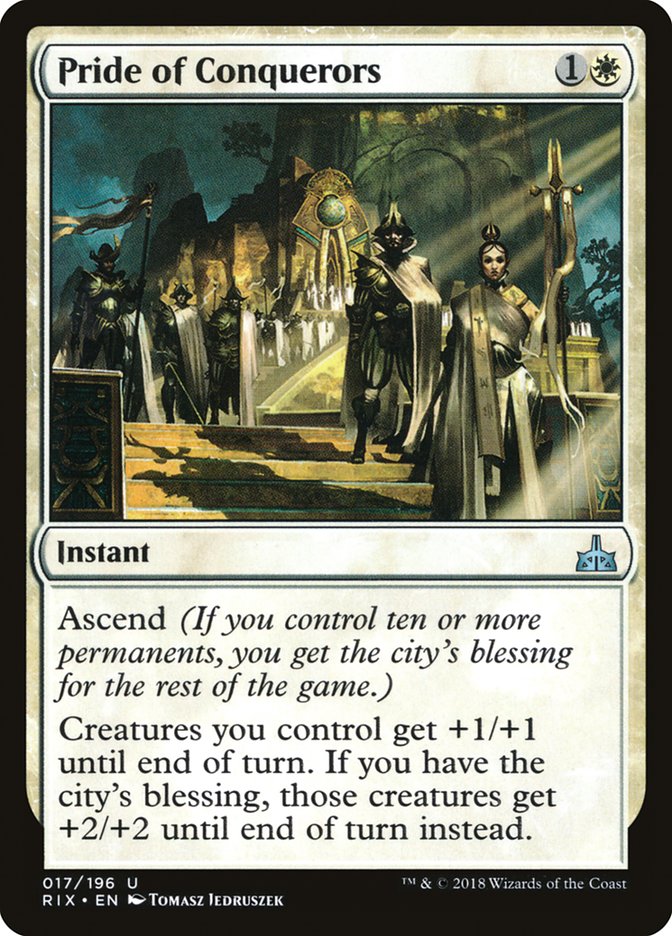 Pride of Conquerors [Rivals of Ixalan] | Webway Games