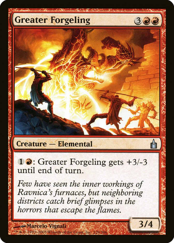 Greater Forgeling [Ravnica: City of Guilds] | Webway Games