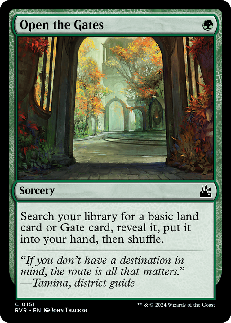 Open the Gates [Ravnica Remastered] | Webway Games