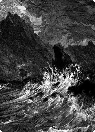 Island Art Card [Innistrad: Midnight Hunt Art Series] | Webway Games