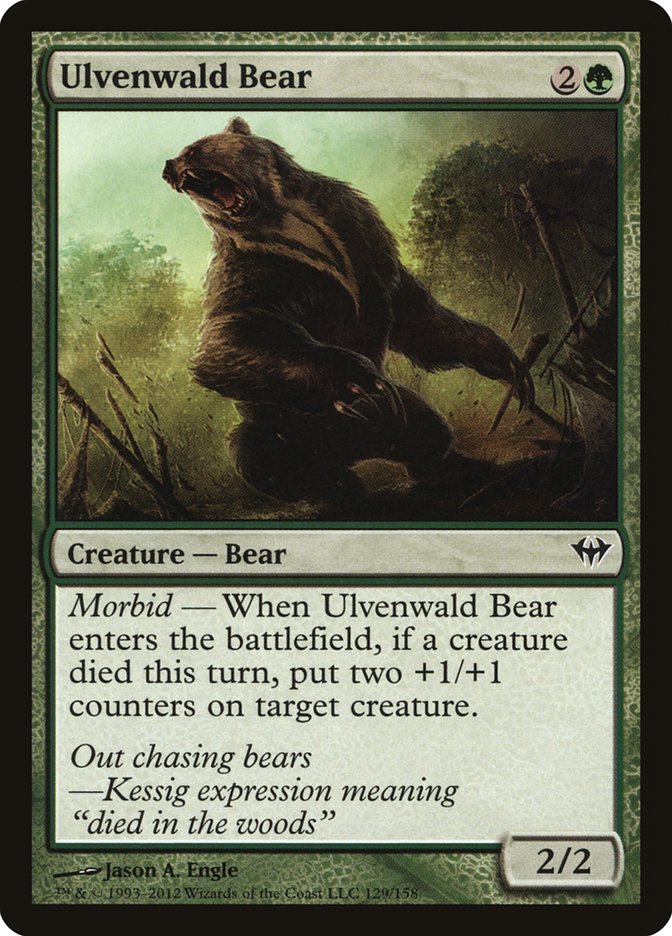 Ulvenwald Bear [Dark Ascension] | Webway Games