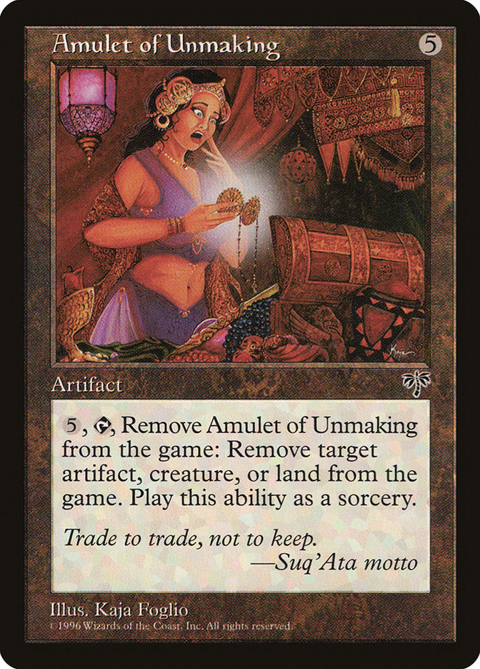 Amulet of Unmaking [Mirage] | Webway Games