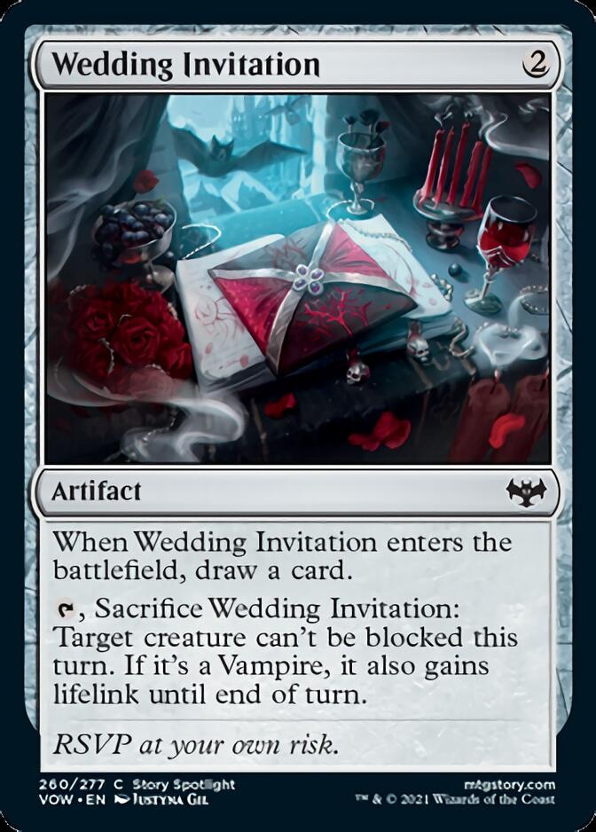 Wedding Invitation [Innistrad: Crimson Vow] | Webway Games