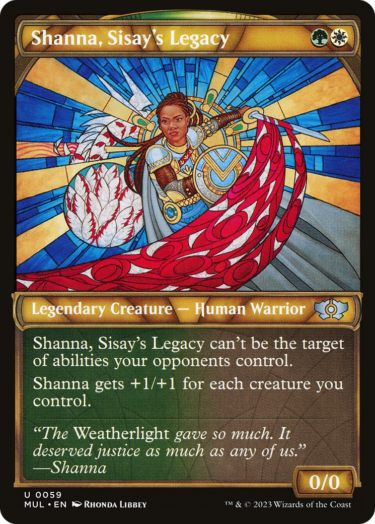 Shanna, Sisay's Legacy [Multiverse Legends] | Webway Games