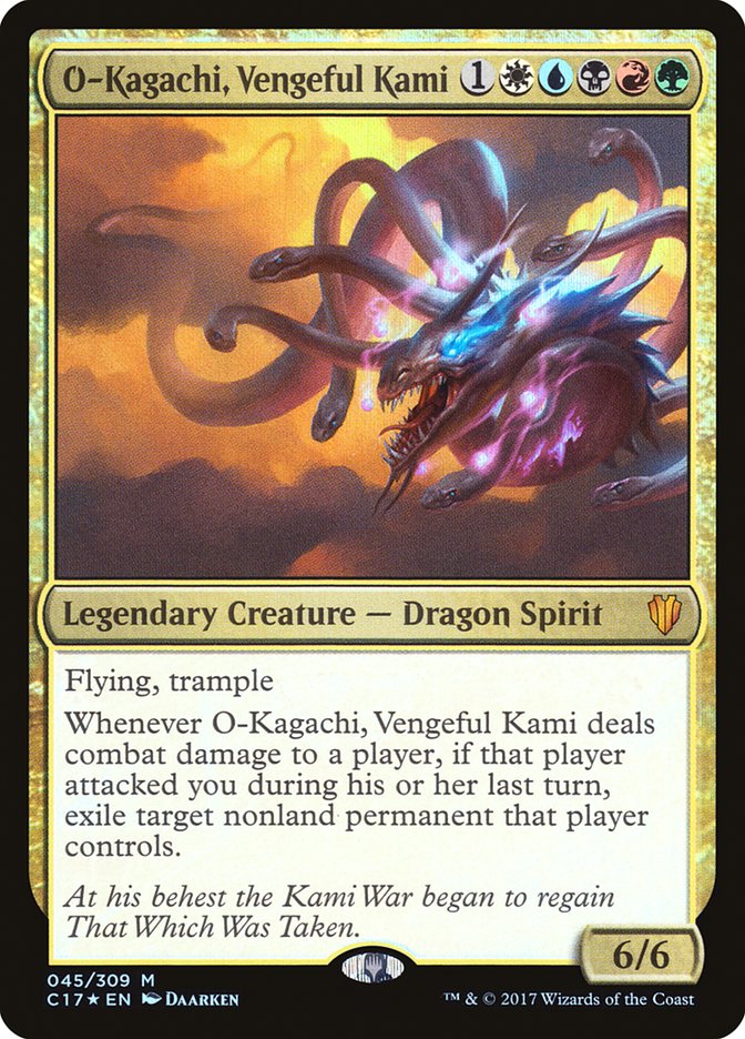 O-Kagachi, Vengeful Kami [Commander 2017] | Webway Games