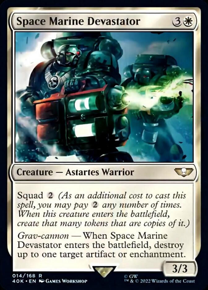 Space Marine Devastator [Universes Beyond: Warhammer 40,000] | Webway Games