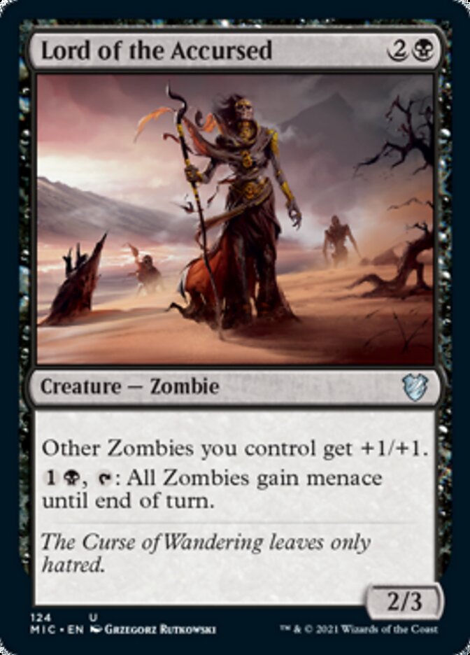 Lord of the Accursed [Innistrad: Midnight Hunt Commander] | Webway Games