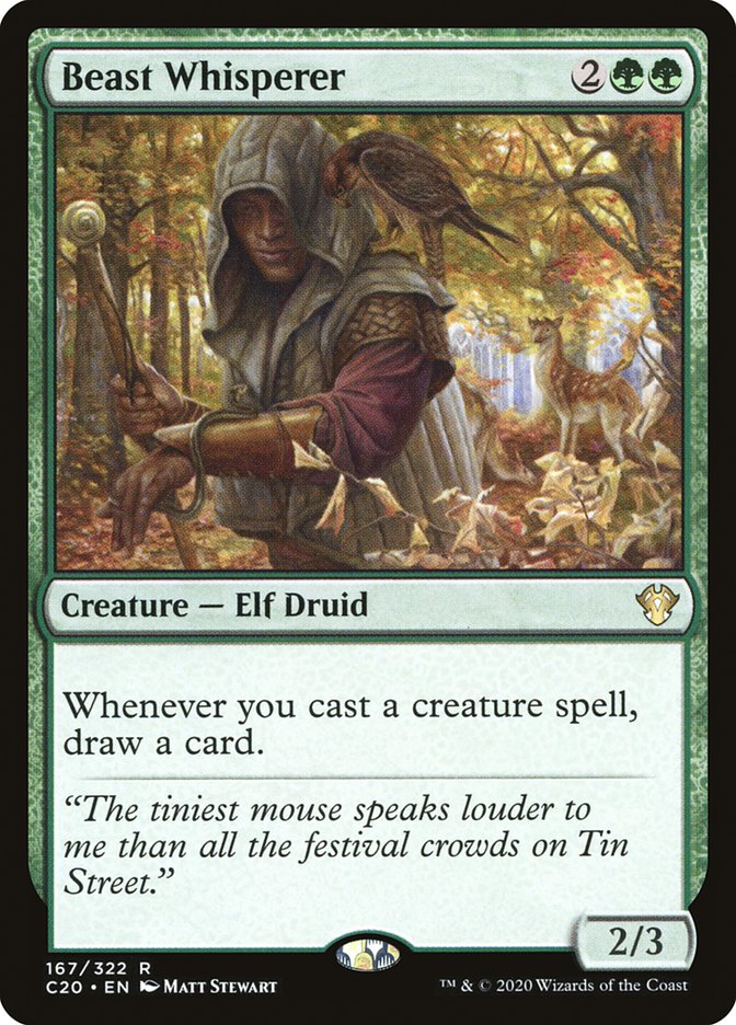 Beast Whisperer [Commander 2020] | Webway Games