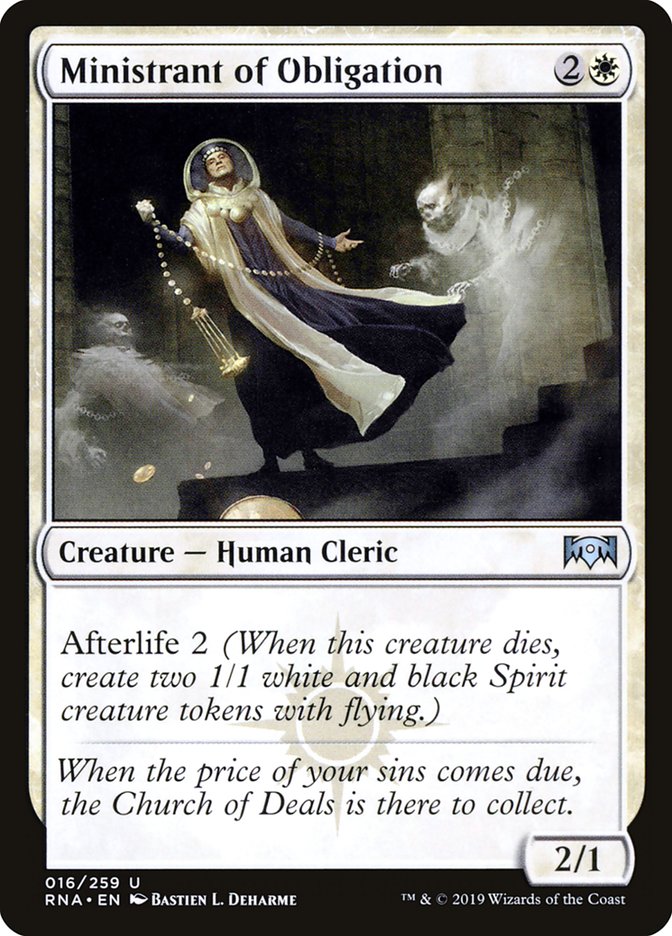 Ministrant of Obligation [Ravnica Allegiance] | Webway Games