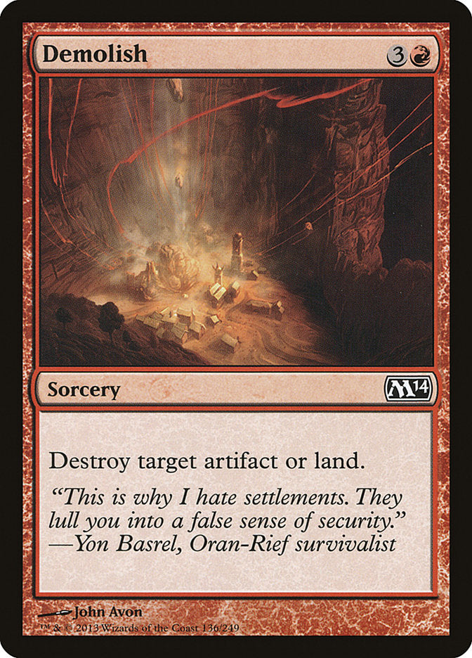 Demolish [Magic 2014] | Webway Games