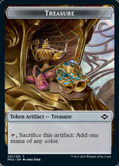 Bird Token // Treasure Token (21) [Modern Horizons 2 Tokens] | Webway Games