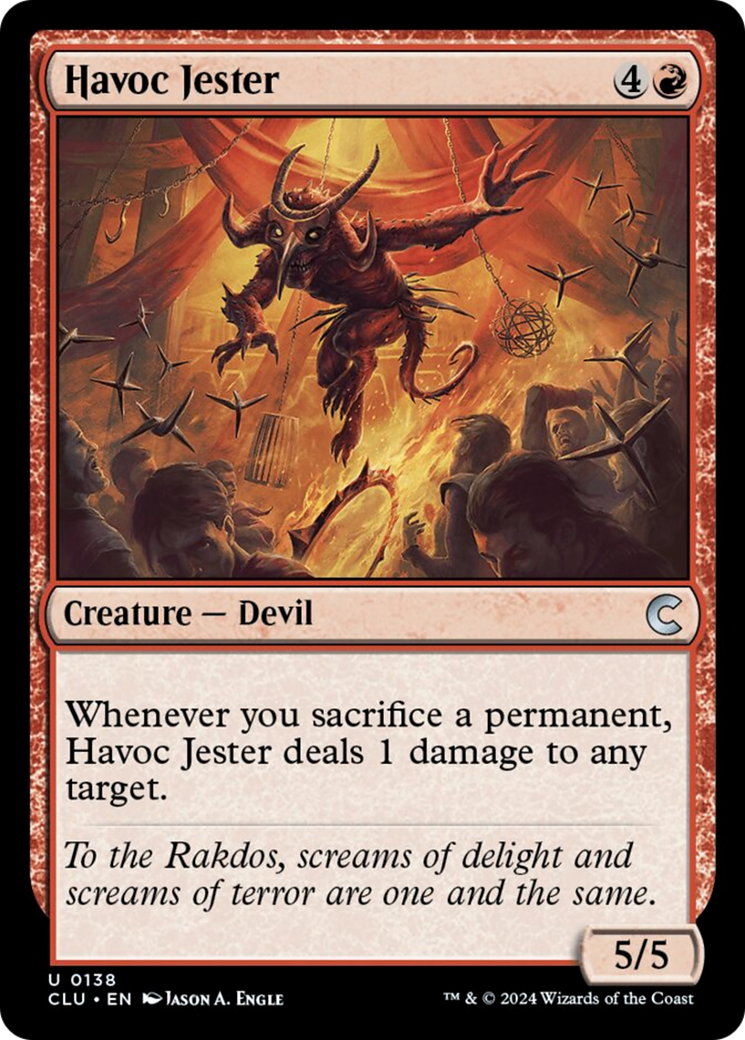 Havoc Jester [Ravnica: Clue Edition] | Webway Games