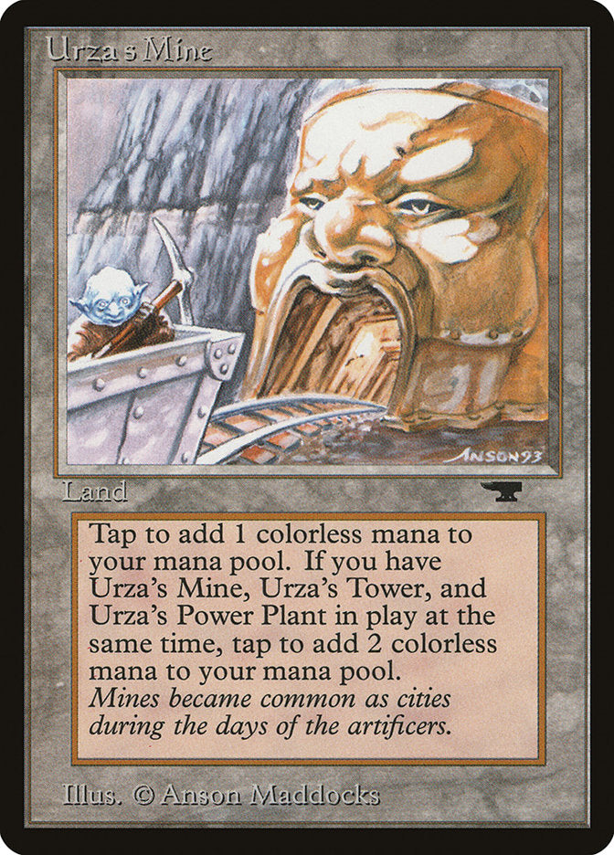 Urza's Mine (Mine Cart Entering Mouth) [Antiquities] | Webway Games