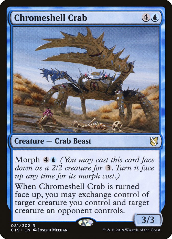 Chromeshell Crab [Commander 2019] | Webway Games