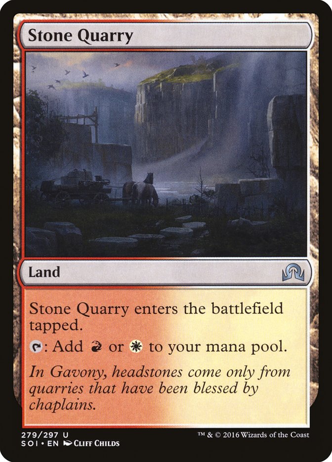 Stone Quarry [Shadows over Innistrad] | Webway Games