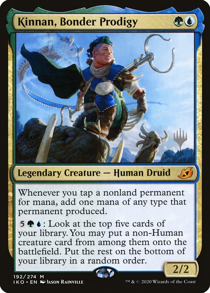 Kinnan, Bonder Prodigy (Promo Pack) [Ikoria: Lair of Behemoths Promos] | Webway Games