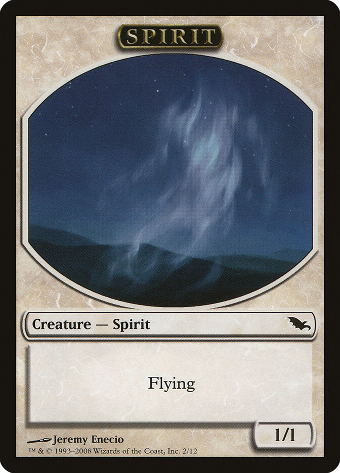 Spirit [Shadowmoor Tokens] | Webway Games