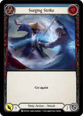 Surging Strike (Blue) [U-WTR109] (Welcome to Rathe Unlimited)  Unlimited Normal | Webway Games