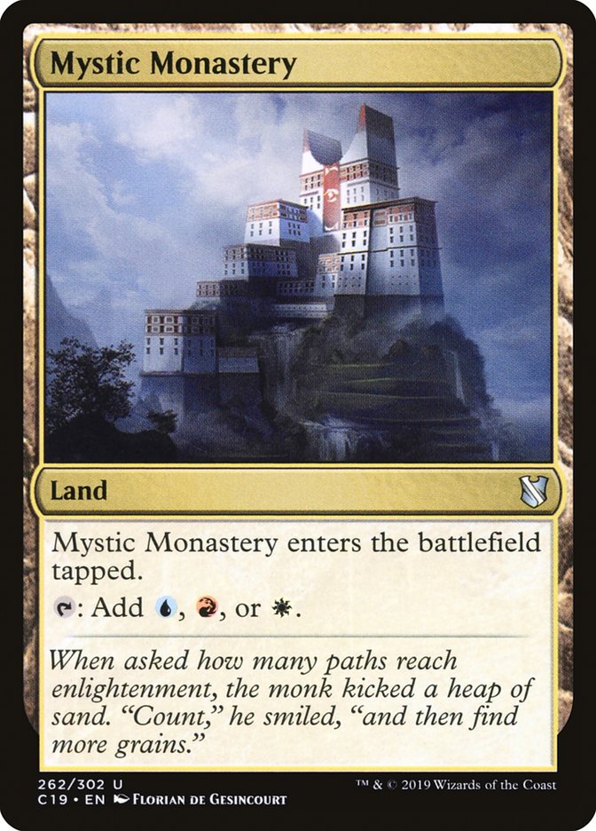Mystic Monastery [Commander 2019] | Webway Games