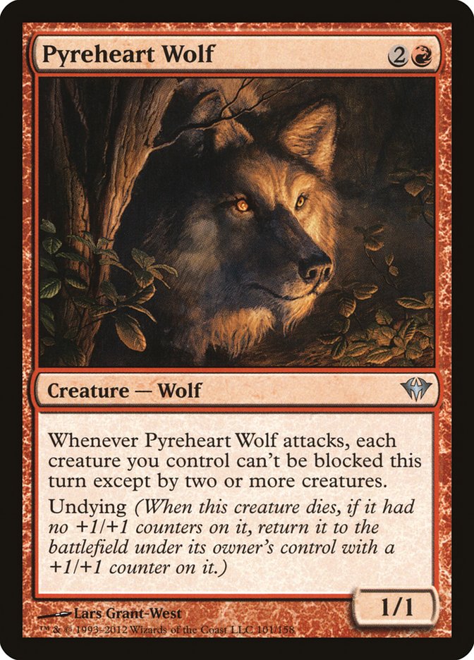 Pyreheart Wolf [Dark Ascension] | Webway Games