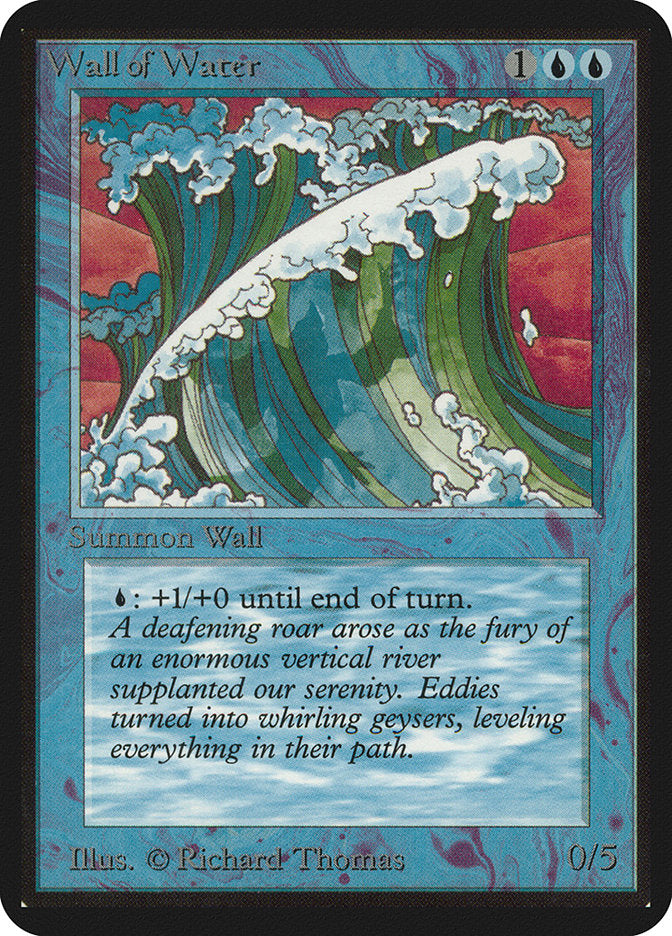 Wall of Water [Limited Edition Alpha] | Webway Games