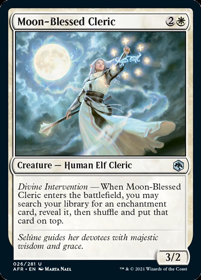 Moon-Blessed Cleric [Dungeons & Dragons: Adventures in the Forgotten Realms] | Webway Games